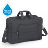 Rivacase Tegel Messenger Bag for 15.6"-17.3" Laptops - Black with Water-Resistant Fabric - Suitable for Business & Travel Rivacase Tegel Messenger Bag for 15.6"-17.3" Laptops - Black with Water-Resistant Fabric - Suitable for Business & Travel
