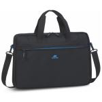 Rivacase Regent Carry Bag for 15.6 inch Notebook / Laptop (Black) Suitable for Business