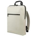 Tucano GOMMO Backpack for Laptop 15.6" Macbook Pro 16" - Grey Rubberized Material - Breathable Mesh Back - Trolley strap