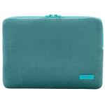 Tucano BFVELMB13-P 13" Velluto Sleeve- Teal Blue