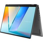 ASUS Vivobook 16 Flip TP3607SA Copilot + PC 2in1 Laptop 16" 3K 120Hz Touch OLED Intel Core Ultra 7 258V - 32GB RAM - 512GB SSD - Win 11 Home - BE WiFi7 + BT5.4 - Webcam - Thunderbolt4 (with PD & DP) - HDMI2.1 TMDS - MicroSD Reader