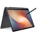 Lenovo Refurbished IdeaPad Flex 5 14" WUXGA Touch Flip Laptop AMD Ryzen 7 5700U - 16GB RAM - 1TB SSD - AX WiFi 6 + BT5.1 - Webcam - USB-C (PD & DP1.4) - HDMI1.4b - Pen in Box - FPR - Backlit Keyboard - Win 11 Home - 1Y Warranty