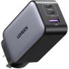 UGREEN Nexode 65W Triple Ports GaN Wall Power Charger - 1x USB-A & 2x USB-C - For Laptops, iPhone & iPad UGREEN Nexode 65W Triple Ports GaN Wall Power Charger - 1x USB-A & 2x USB-C - For Laptops, iPhone & iPad