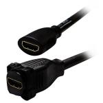 AMDEX FP-HDMIAMD-BK HDMI HDMI Adapter Cable - Black High Speed - With Ethernet