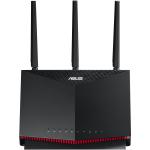ASUS RT-AX86S Wi-Fi 6 Gigabit Gaming Router, Dual-Band AX5700, Aggregated 2G WAN Connection, Dual-WAN, VPN, Mobile Game Mode