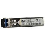 Cisco 1000BASE-LX/LH SFP transceiver module for MMF and SMF, 1300-nm wavelength extended operating temperature range and DOM support, dual LC/PC connector