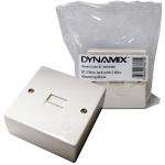 Dynamix BT-2WJWMB BT 2 Wire Jack Telepermited with Mounting Block