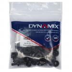 Dynamix CAGE30BTOOL 30pc Pack, 3 Piece Cage     Nut, Black M6 15mm. Includes Installation Tool.