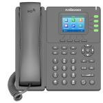 FlyingVoice P21P Economic Desktop IP Phone 100Mbps Ethernet PoE WiFi Colour Screen