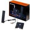 Gigabyte Aorus GC-WIFI7 (BE5800) Tri-Band WiFi 7 + Bluetooth 5.3 PCIe Wireless Adapter Multi-link Operation - Deterministic Low Latency - 4K-QAM - 320MHz Bandwidth Gigabyte Aorus GC-WIFI7 (BE5800) Tri-Band WiFi 7 + Bluetooth 5.3 PCIe Wireless Adapter Multi-link Operation - Deterministic Low Latency - 4K-QAM - 320MHz Bandwidth