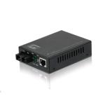 LevelOne GVT-2001 10/100/1000BASE-T to 1000BASE-SX Multi-mode Fibre Converter, SC, 550m
