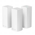 Linksys Velop WHW0303 Whole Home Mesh Wi-Fi System (3-Pack), MU-MIMO, Tri-Band AC2200, 2 x Gigabit Ethernet Port on each Mesh Point
