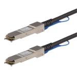 StarTech.com Juniper QFX-QSFP-DAC-1M Compatible 40G QSFP+ Direct Attach Copper (DAC) Cable - 1m Direct Attach Cable Twinax - 40GbE QSFP+ - 40 Gbps Low Power Passive Transceiver Module DAC