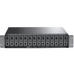 TP-Link TL-FC1420 14-Slot Rackmount Chassis - 14 bays to house up to 14 media converters - Optional redundant power supply to ensure non-stop reliable