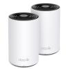 TP-Link Deco XE75 (AXE5400) Tri-Band WiFi 6E Whole-Home Mesh System - 2 Pack 1GbE x3