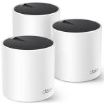 TP-Link Deco X55 Wi-Fi 6 Whole-Home Mesh System - 3 Pack, MU-MIMO, Dual-Band AX3000, HomeShield