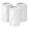 TP-Link Deco BE65 (BE11000) Tri-Band WiFi 7 Whole Home Mesh System - 3 Pack 2.5GbE x4 / USB 3.0 x1