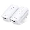TP-Link TL-PA9020P KIT AV2000 Powerline Kit with AC Pass-Through - 2Gbps/300m - 2+2 GLAN TP-Link TL-PA9020P KIT AV2000 Powerline Kit with AC Pass-Through - 2Gbps/300m - 2+2 GLAN