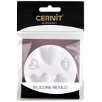 Cernit CE95115C Cernit Silicone Mould 7cm Hearts
