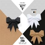 Clairefontaine C95006C Clairefontaine Origami Paper 10 Neutrals 20x20cm 100sh