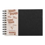 Clairefontaine 781161C Age Bag Travel Album A5 Black
