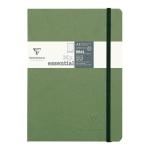 Clairefontaine 793433C Age Bag My Essential Notebook A5 Dotted Green