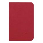 Clairefontaine 734162C Age Bag Notebook Pocket Lined Red