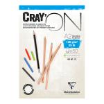 Clairefontaine 975022C CrayON Pad A2 120g 50sh