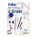 Clairefontaine 975048C PaintON Pad Grain White A5 20sh