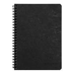 Clairefontaine 785361C Age Bag Spiral Notebook A5 Lined Black