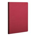 Clairefontaine 795462C Age Bag Clothbound Notebook A5 Lined Red