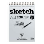 Clairefontaine 96644C Clairefontaine Sketch Spiral Pad A4 Ivory