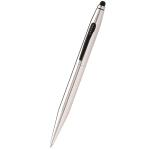 Cross Tech2 Ballpoint Pen + Stylus Lustrous Chrome