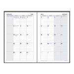DEBDEN DIARIES DK1300-24 Debden Desk Dayplanner Refill 2024 Month to View