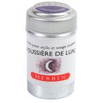 Herbin 20148T  Writing Ink Cartridge Poussiere de Lune, Pack of 6