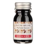 Herbin 13746ST  Scented Ink 10ml Brown, Cocoa Scent
