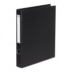 Icon Ringbinder Linen A4 2D - 26mm - Black