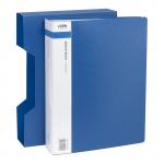 Icon Display Book A4 with Insert Spine - Blue 100 Pocket with Case