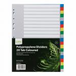 Icon PP Dividers 20 Tab - Coloured
