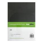 Icon A4 Binding Covers - Black 250gsm - Pack of 20