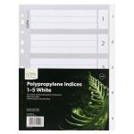 Icon IF672 PP Indices 1-5 White