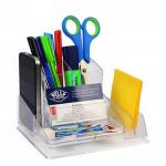 Italplast Desk Organiser - Clear