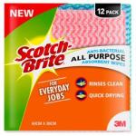 3M Scotch-Brite Cleaning Cloth Anti-Bacterial All Purpose Absorbent Wipe Pkt/12