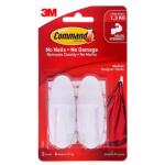 3M 10335 Command Hook 17081 Designer Medium White, Pack of 2