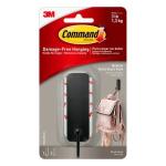 3M Adhesives 70009136899 Command Hook 17034MB Medium - Matte Black