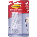 3M 10367 Command Cord Organisers 17301CLR Medium Clear, Pack of 4