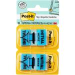 3M 10462 Post-it Flags 680-IH2 25x43mm Initial Here, Pack of 2