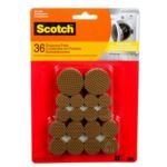 3M 10766 Scotch Gripping Pads SP941 Assorted, Pack of 36