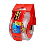 3M 70007014676 Scotch Heavy Duty Shipping Tape 142 50.8mm x 20.Clear on Dispenser