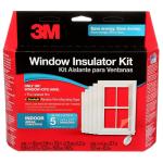 3M 7100075738 Indoor Window Insulation Kit for 5 Windows